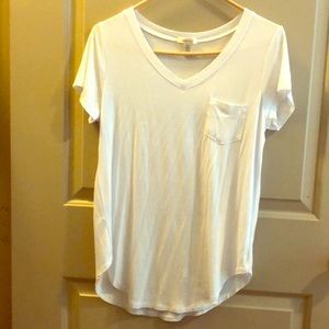 NWOT white T-shirt size small
